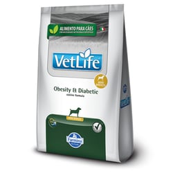 Ração Vet Life Natural Para Cães Obesity Mini 2Kg - 2 Kilos