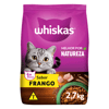 Ração Whiskas Gatos Adultos Melhor Por Natureza Frango 2,7Kg - 2,7 Kilos