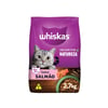 Ração Whiskas Melhor Por Natureza Salmão 2,7Kg Para Gatos Adultos - 2,7 Kilos