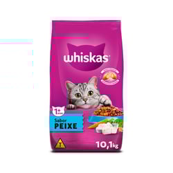 Ração Whiskas Sabor Peixe - 10,1Kg - 10,1 Kilos