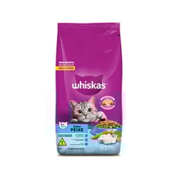 Ração Whiskas Sabor Peixe Para Gatos Adultos Castrados - 2,7 Kilos