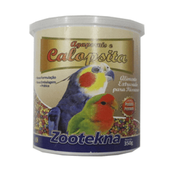 Ração Zootekna Extrusada Para Calopsitas - 350 Gramas