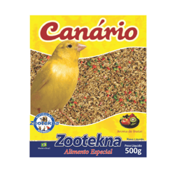 Ração Zootekna Para Canários Mistura De Sementes - 500G