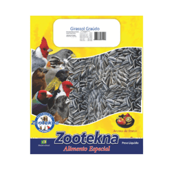 Ração Zootekna Para Pássaros Girassol Graúdo