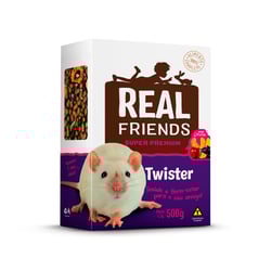 Ração Zootekna Real Friends Com Frutas Para Twister - 500G