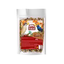 Ração Zootekna Zoo-Frutas Para Pássaros - 1 Unidade