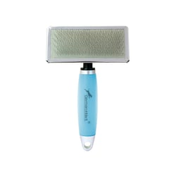 Rasqueadeira Gel Germanhart Azul Para Cães E Gatos - Tamanho M