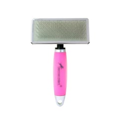 Rasqueadeira Gel Germanhart Rosa Para Cães E Gatos - Tamanho M