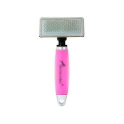 Rasqueadeira Germanhart Gel Rosa Para Cães E Gatos - Tamanho P