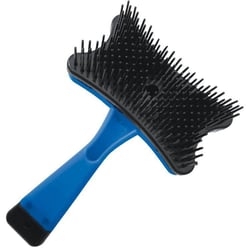 Rasqueadeira Jambo Function Azul Para Cães - 1 Unidade