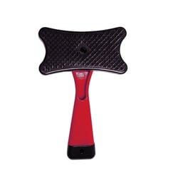 Rasqueadeira Plástica Homepet Vermelha - Único Para Cachorros