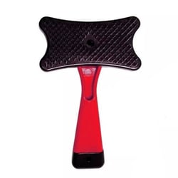 Rasqueadeira Prática Chalesco Para Cães - Vermelho