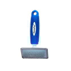 Rasqueadeira Profissional Home Pet Azul Nº 4 Para Cães E Gatos - 1 Unidade