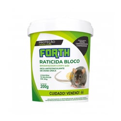 Raticida Forth Bloco 200G