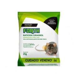 Raticida Isca Forth Sachet 25G