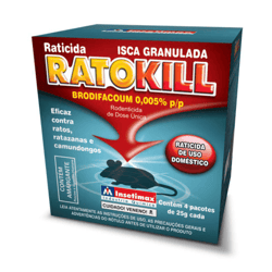 Raticida Rato Kill Granulado 25Gr 25G
