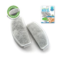 Refil Filtro Fonte Chalesco Cat & Dog Para Gatos E Cães - 4 Unidades