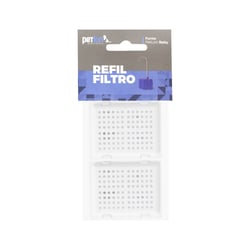 Refil Filtro Petlon Baby - 2 Unidades Para Fonte De Gatos