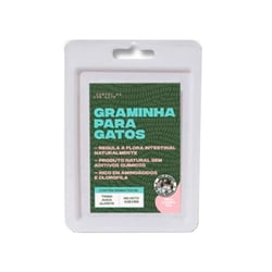 Refil Graminha Cansei De Ser Gato - Acessório Para Casa