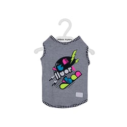 Regata Para Cães Urban Puppy Fluor Cinza - 1 Unidade - Tamanho 10