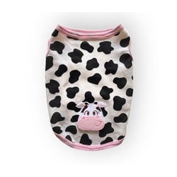 Regata Petpuf Vaquinha Tam.04 Para Cães E Gatos