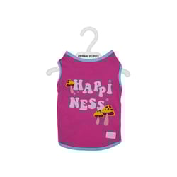 Regata Urban Puppy Happiness Rosa Chiclete Para Cães - 1 Unidade - Tamanho 10
