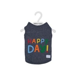 Regata Urban Puppy Happy Day Cinza Tamanho 12 Para Cachorros