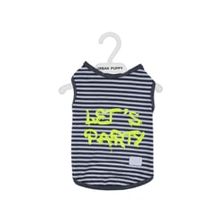 Regata Urban Puppy Let'S Party Listrada Cinza Tamanho 12 Para Cachorros