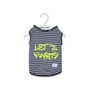 Regata Urban Puppy Listrada Cinza Tamanho 10 Para Cachorros