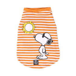 Regata Zooz Pets Snoopy Arretado Amarela Para Cães - Tamanho PP