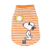 Regata Zooz Pets Snoopy Arretado Amarela Para Cães - Tamanho PP