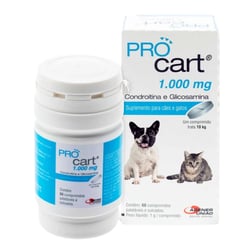 Regenerador Articular Procart Para Cães E Gatos - 60 Comprimidos