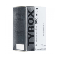 Repositor Hormonal Tyrox 600Mcg Cepav Para Pets - 60 Comprimidos