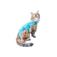 Roupa Med Regata Dry Light Sureme Verde Para Gatos - Tamanho 4 - Tamanho 4