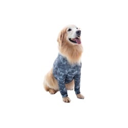 Roupa Pet Med Membros Anteriores E Peito Dry Light Sureme Tamanho 12 Para Cachorros - Cor Cinza