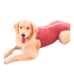 Roupa Pós-Castração Pet Med Regular Dry Confort Rosa - Tamanho 9 Para Cachorros - 1Un.