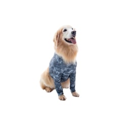 Roupa Pós-Cirúrgica Dry Light Sureme Cinza - Tamanho 8 Para Cachorros