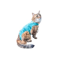 Roupa Regata Dry Light Supreme Verde Para Gatos Tamanho 0