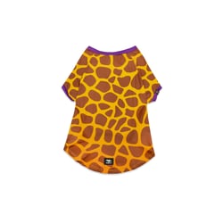 Roupa Uv50 Dognerd Girafa Amarela Para Cães - 1 Unidade - Tamanho 1