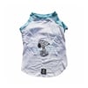 Roupa Zooz Pets Snoopy Geometry Azul Para Cachorros - Tamanho PP