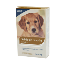 Sabão Cães Enxofre Simões 80G - 1 Unidade