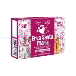 Sabonete Erva Santa Maria Pet Life Para Cães E Gatos - 80G