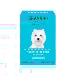 Sabonete Granado Coco Para Cães E Gatos - 100G