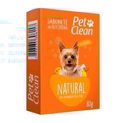 Sabonete Pet Clean Natural Para Cães E Gatos - 80G