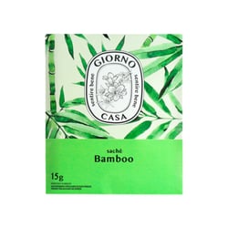 Sachê Aromatizador Giorno Bamboo 15G Para Casa E Ambientes