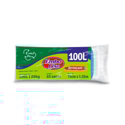 Saco De Lixo Embalixo Azul - 1 Unidade - 100 Litros