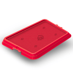 Sanitário Higiênico Gran Canino Vermelho - 1 Unidade Para Cachorros