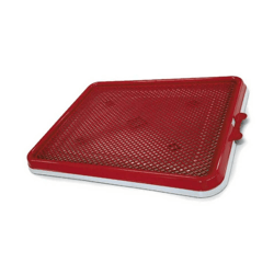 Sanitário Higiênico Pet Injet Xixi Pets Premium Vermelho - 1 Unidade