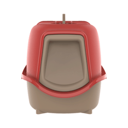 Sanitário Para Gatos Plastpet Gold Vermelho - 1 Unidade