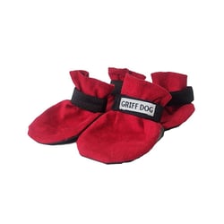 Sapatinho Griff Dog Vermelho - 1 Unidade - Tamanho 1